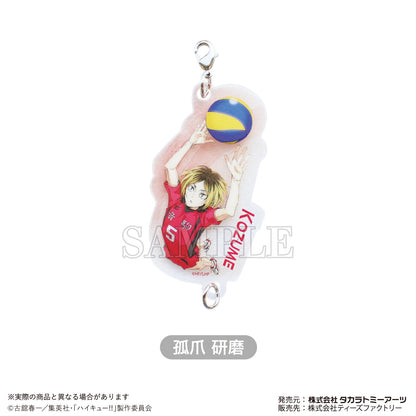 Haikyu!! Key Chain Charm 1 Box 8 pcs