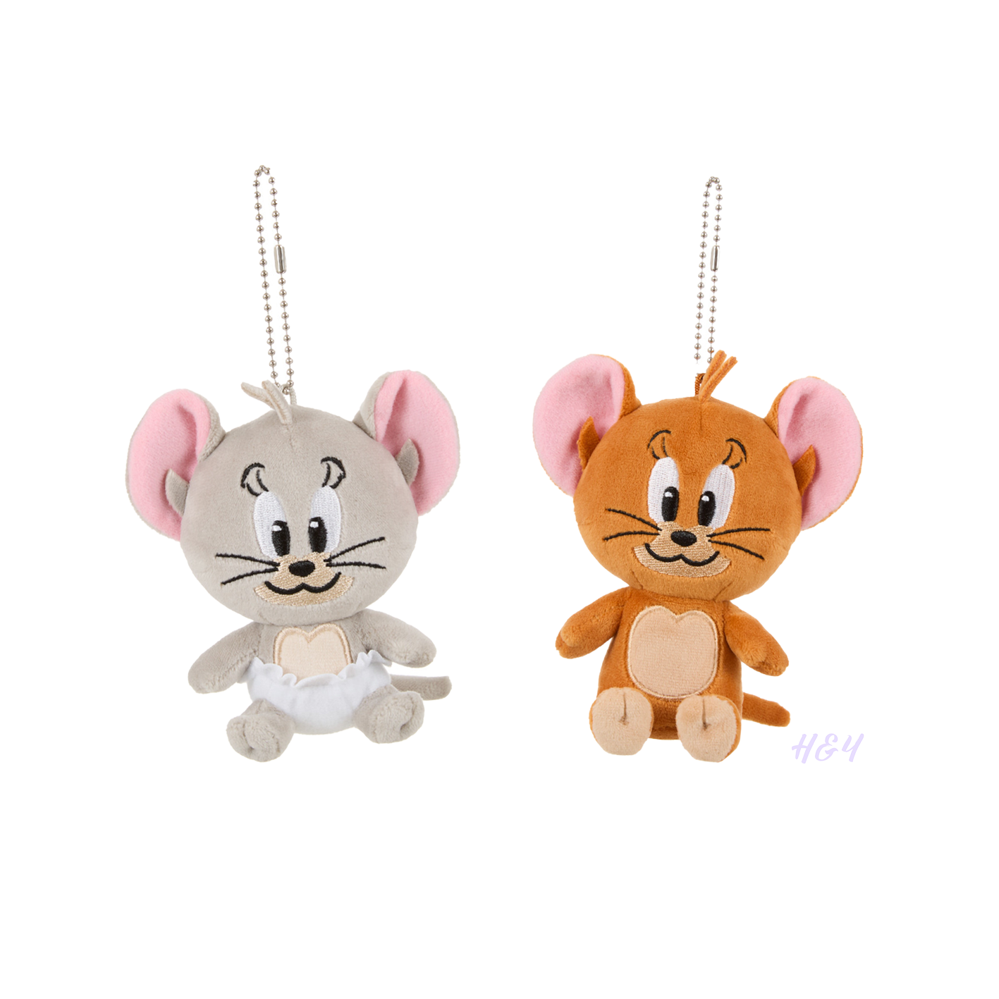 Tom & Jerry Nibbles Keychain Set