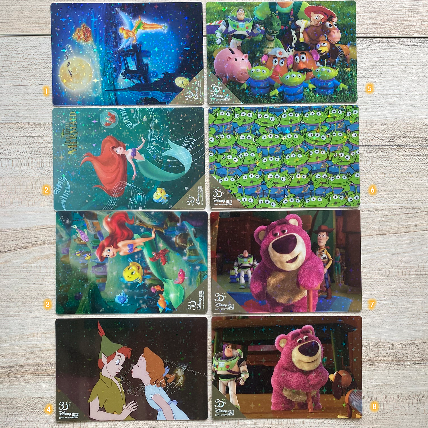 Disney Store Japan Postcard 30th Anniversary [現貨]
