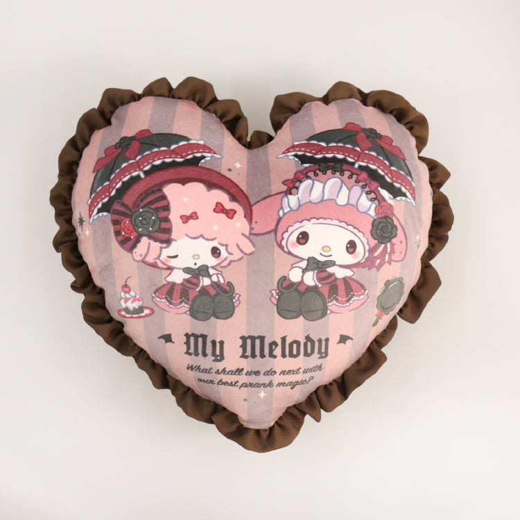 Sanrio Gothic Party Heart Cushion