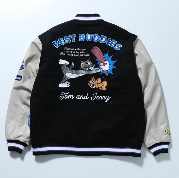 SEQUENZ meets TOM&JERRY STADIUM JACKET