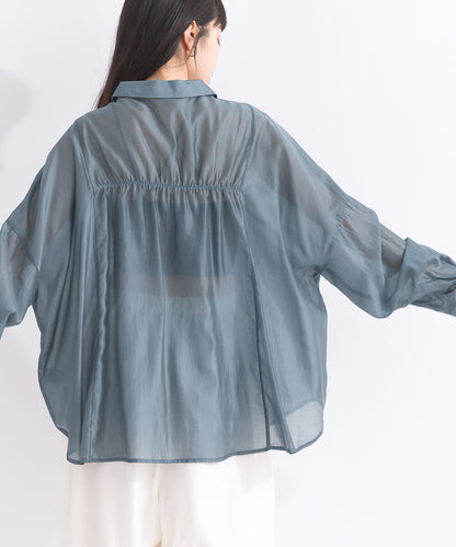 Sheer Lyocell Shirt