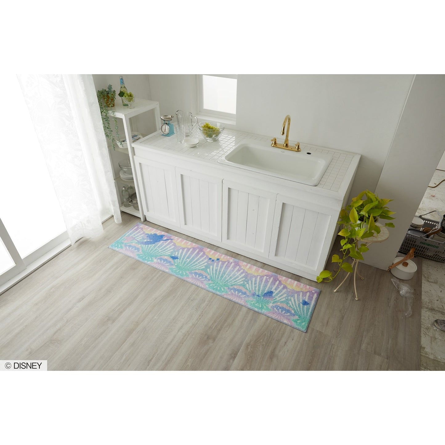  Ariel Gradient Kitchen Mat 