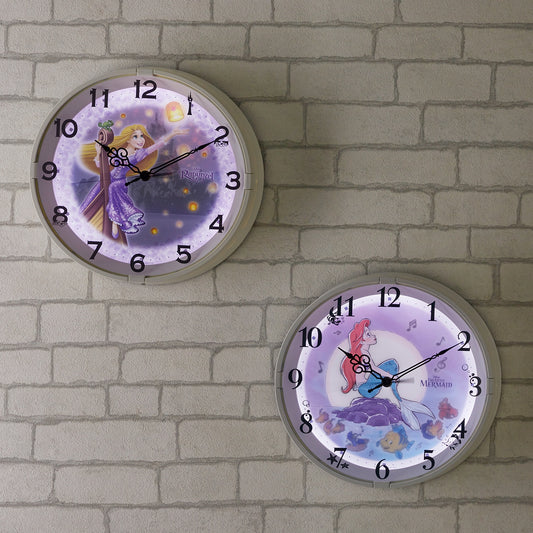 Disney Automatic Lighting Wall Clock