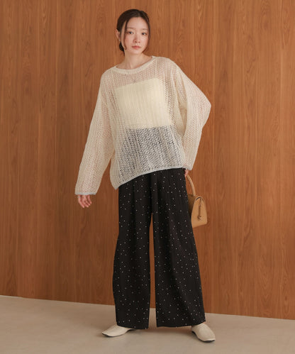 Openwork Knit Top