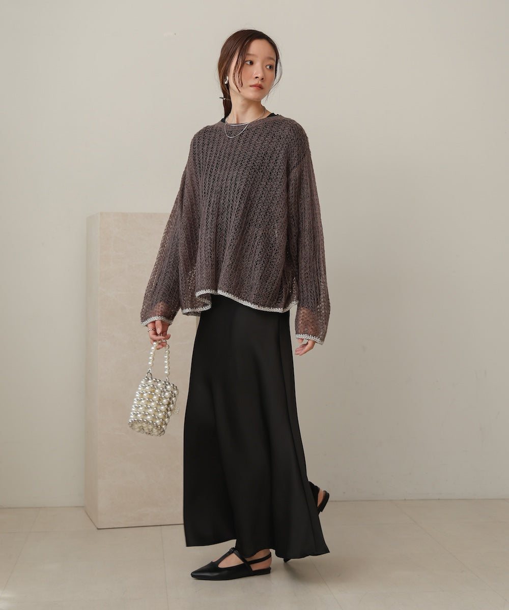 Openwork Knit Top