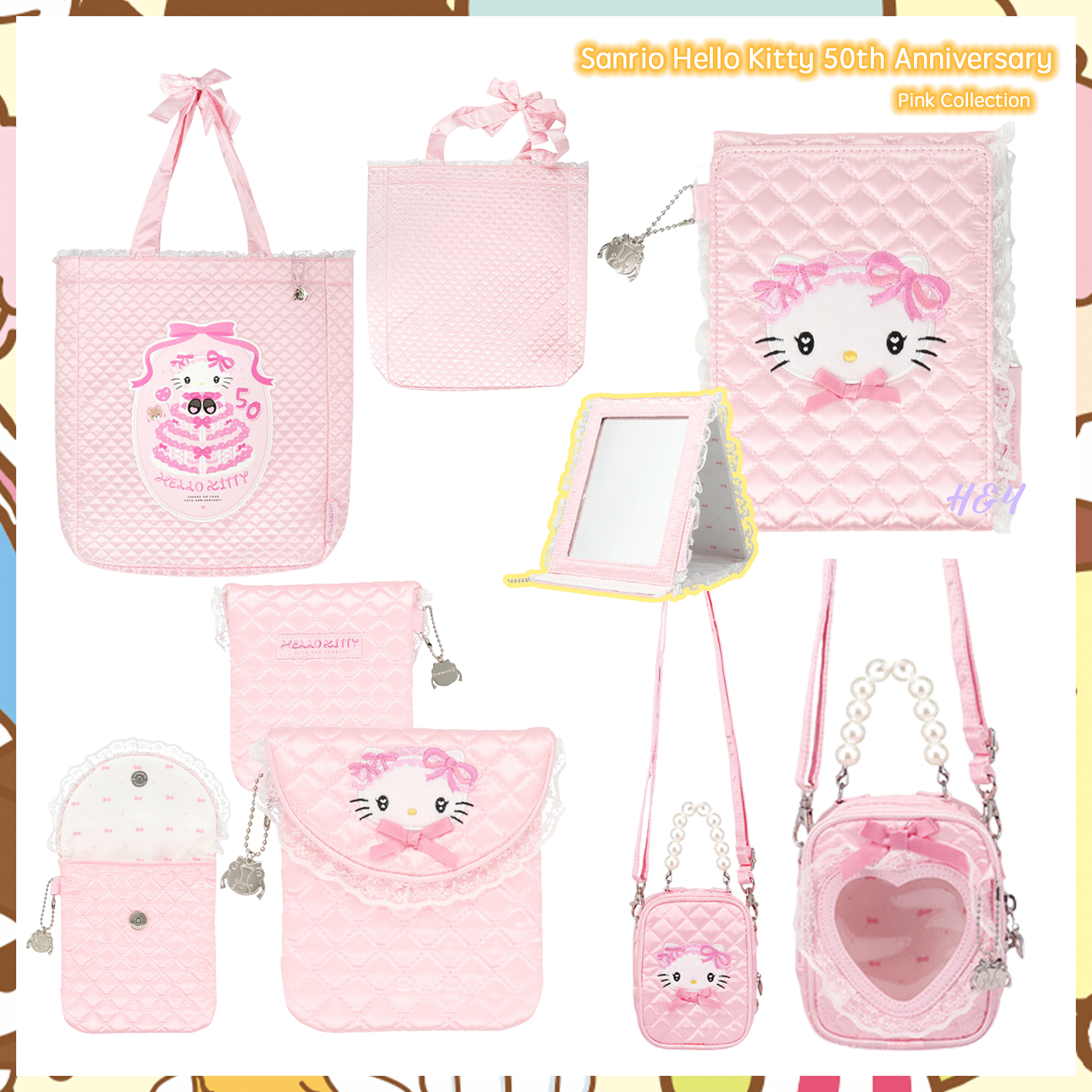 Sanrio Hello Kitty 50th Anniversary Pink Collection