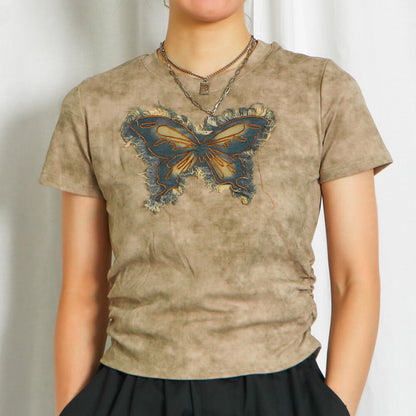 Y2K Butterfly T-shirt