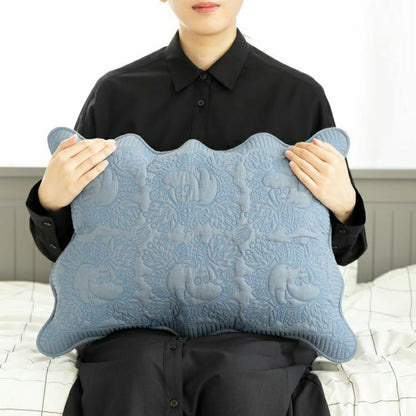  Moomin embroidered cushion 