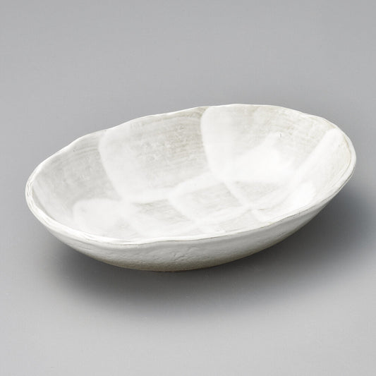 Mino Yaki Shino 5.6 oval bowl made in Japan 2pcs