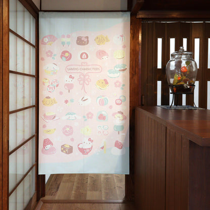 Sanrio Japanese dessert Door Curtain