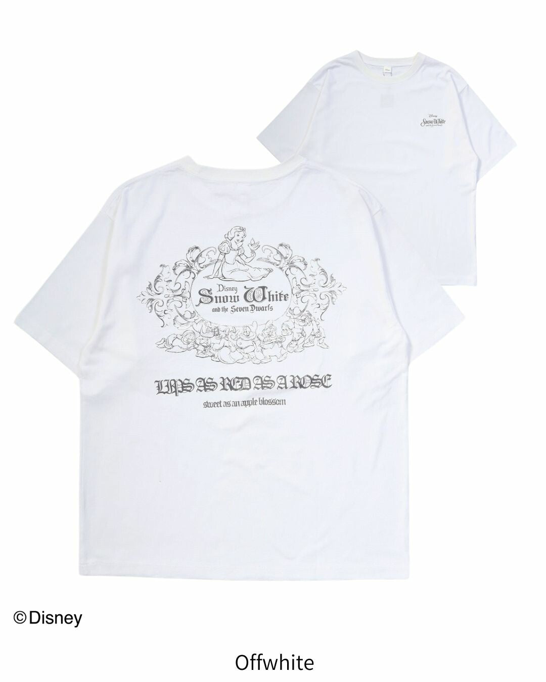 Disney Snow White Vintage T-shirt [預定發售2024 年 5 月下旬]