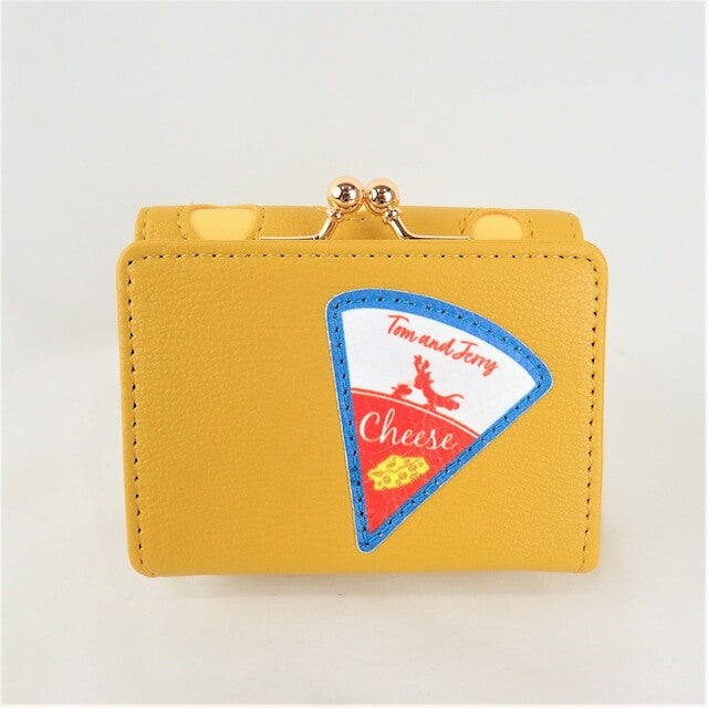  TOM & JERRY × Flapper Cheese Tri-fold Wallet 