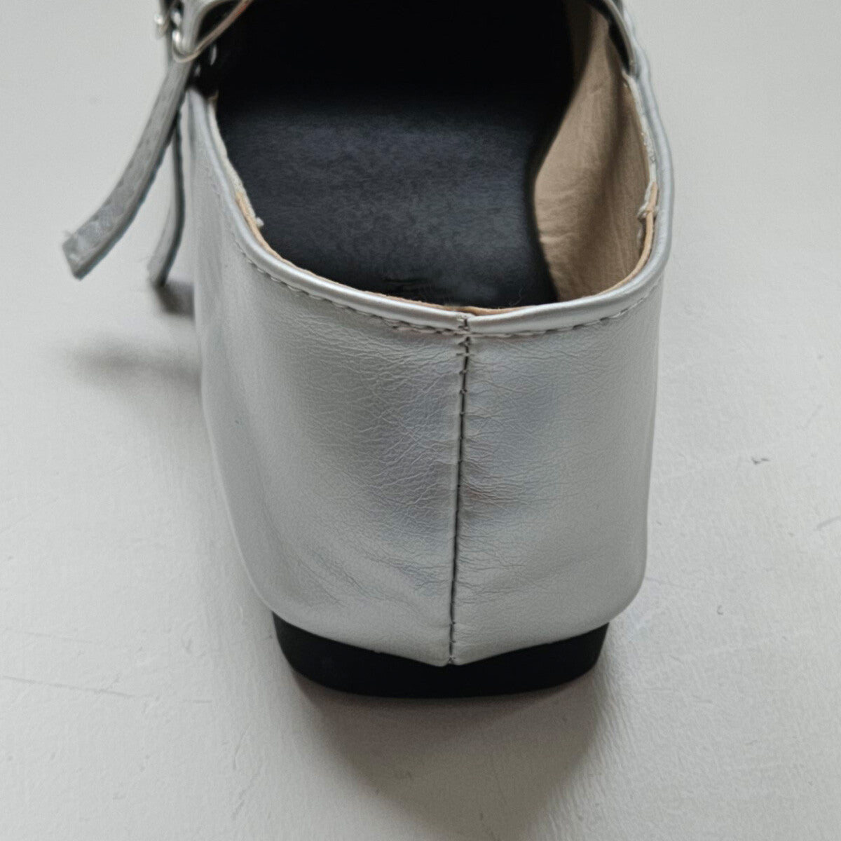 Square Toe Double Strap Shoes