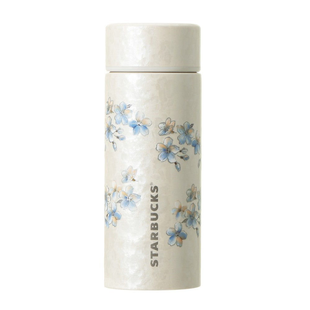 櫻花貝殼白保溫瓶 355ml
