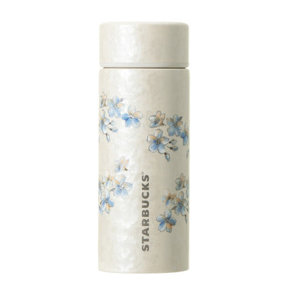 櫻花貝殼白保溫瓶 355ml