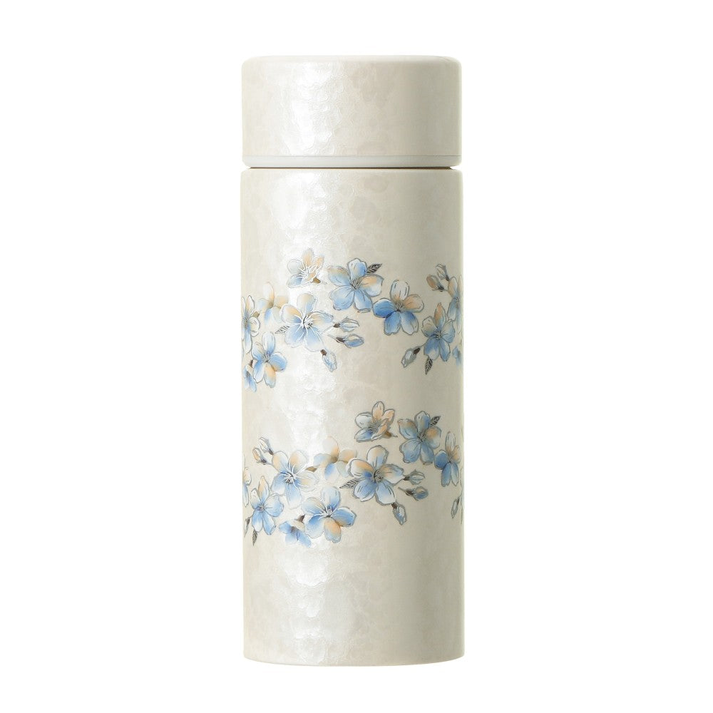 櫻花貝殼白保溫瓶 355ml