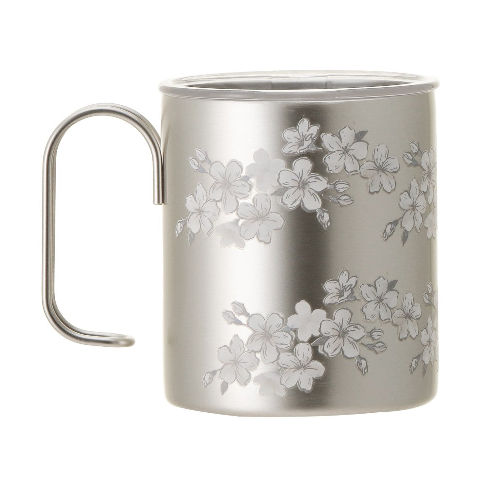 櫻花有蓋馬克杯 355ml