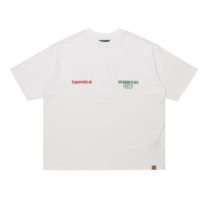 【Starbucks × BEAMS TOMICA Collection】LOGO 貨車印花 T-shirt B（成人） STARBUCKS STAND by BEAMS Tee B for Adults