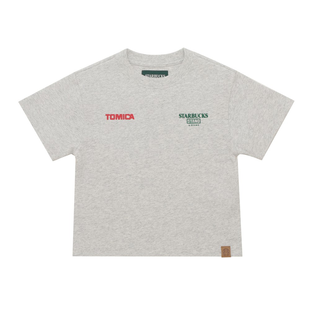 【Starbucks × BEAMS TOMICA Collection】LOGO 貨車印花 T-shirt B（KIDS） STARBUCKS STAND by BEAMS Tee B for Kids