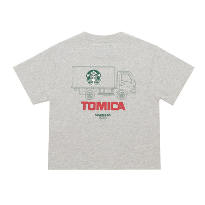 【Starbucks × BEAMS TOMICA Collection】LOGO 貨車印花 T-shirt B（KIDS） STARBUCKS STAND by BEAMS Tee B for Kids