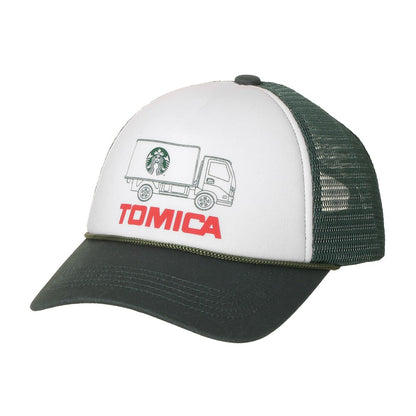 【Starbucks × BEAMS TOMICA Collection】刺繡 Logo 6片棒球帽（STARBUCKS STAND by BEAMS 親子款 Cap）