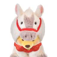 白色系列 小熊維尼 M 號 毛公仔｜馬年限定 ETO 2026 日本限定