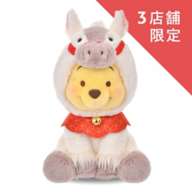 白色系列 小熊維尼 M 號 毛公仔｜馬年限定 ETO 2026 日本限定