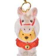 白色系列 小熊維尼 掛飾公仔（匙扣）｜馬年限定 ETO 2026 日本限定