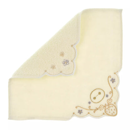 Baymax 迷你毛巾 草莓＆花卉