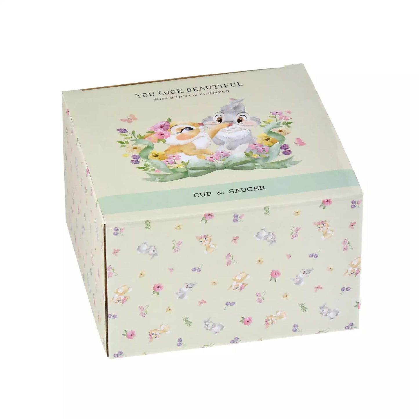 Miss Bunny & Thumper 春日茶杯 Miss Bunny & Thumper Teacup – Spring Romance