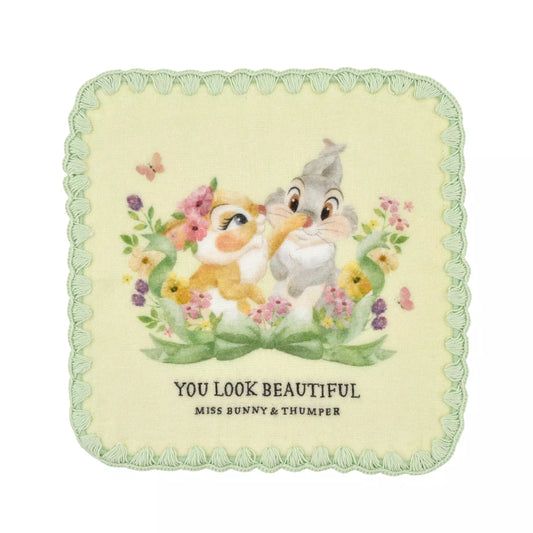 Miss Bunny & Thumper 紗布迷你毛巾 Miss Bunny & Thumper Gauze Mini Towel – Spring Romance