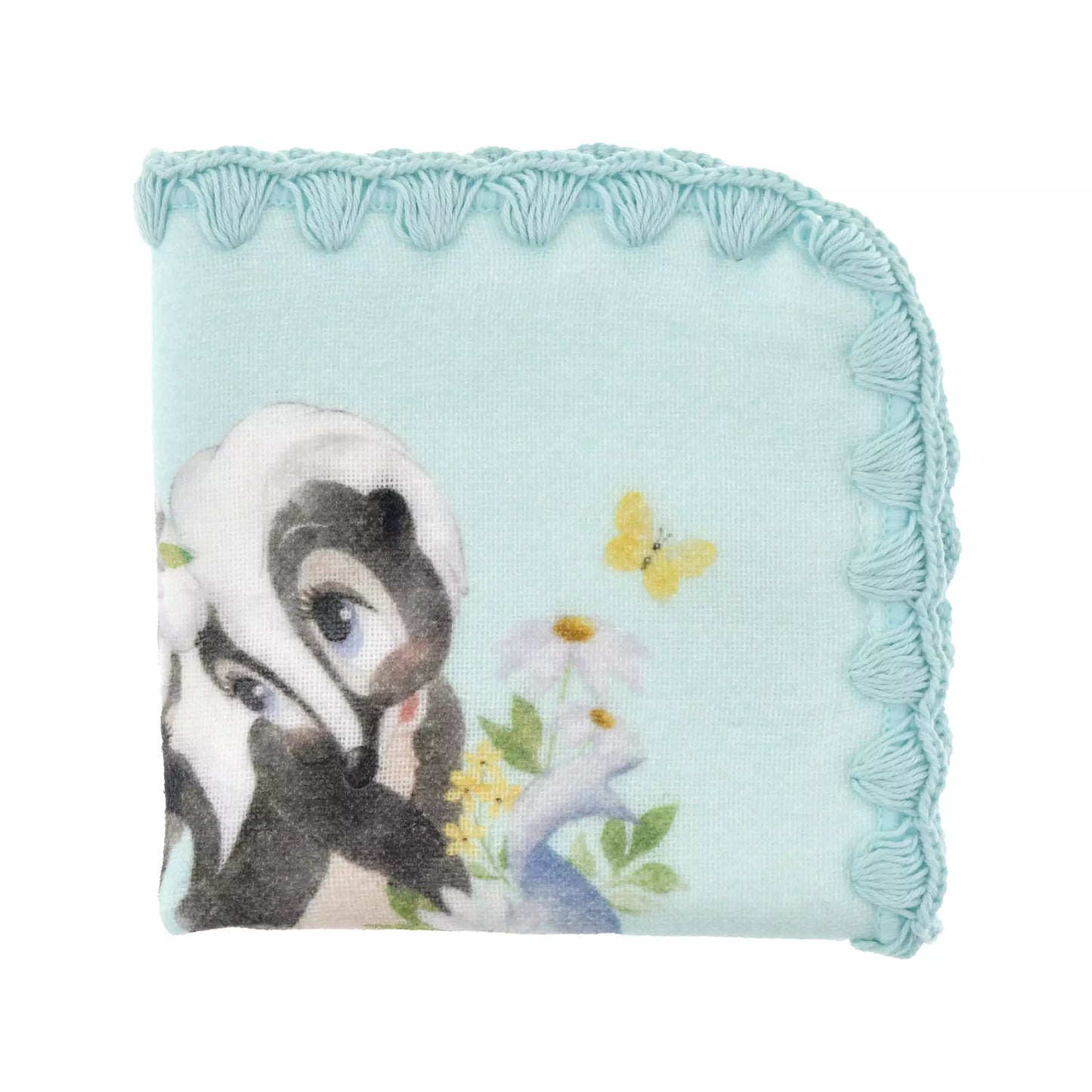 Miss Skunk & Flower 紗布迷你毛巾 Miss Skunk & Flower Gauze Mini Towel – Spring Romance