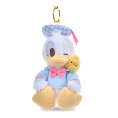 Donald Duck 春日休閒造型公仔匙扣（SPRING STYLE） Donald Duck Spring Style Plush Keychain