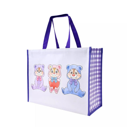 Chip & Dale & Clarice 格仔購物環保袋 Chip & Dale & Clarice Gingham Eco Bag