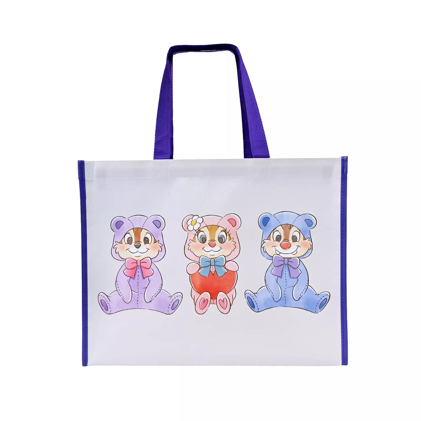 Chip & Dale & Clarice 格仔購物環保袋 Chip & Dale & Clarice Gingham Eco Bag