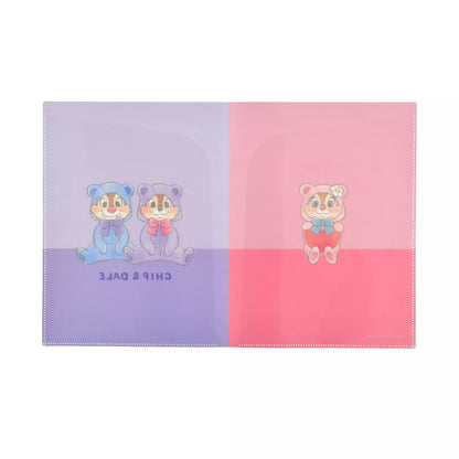 Chip & Dale & Clarice 雙格全息文件夾 Chip & Dale & Clarice Hologram Clear File