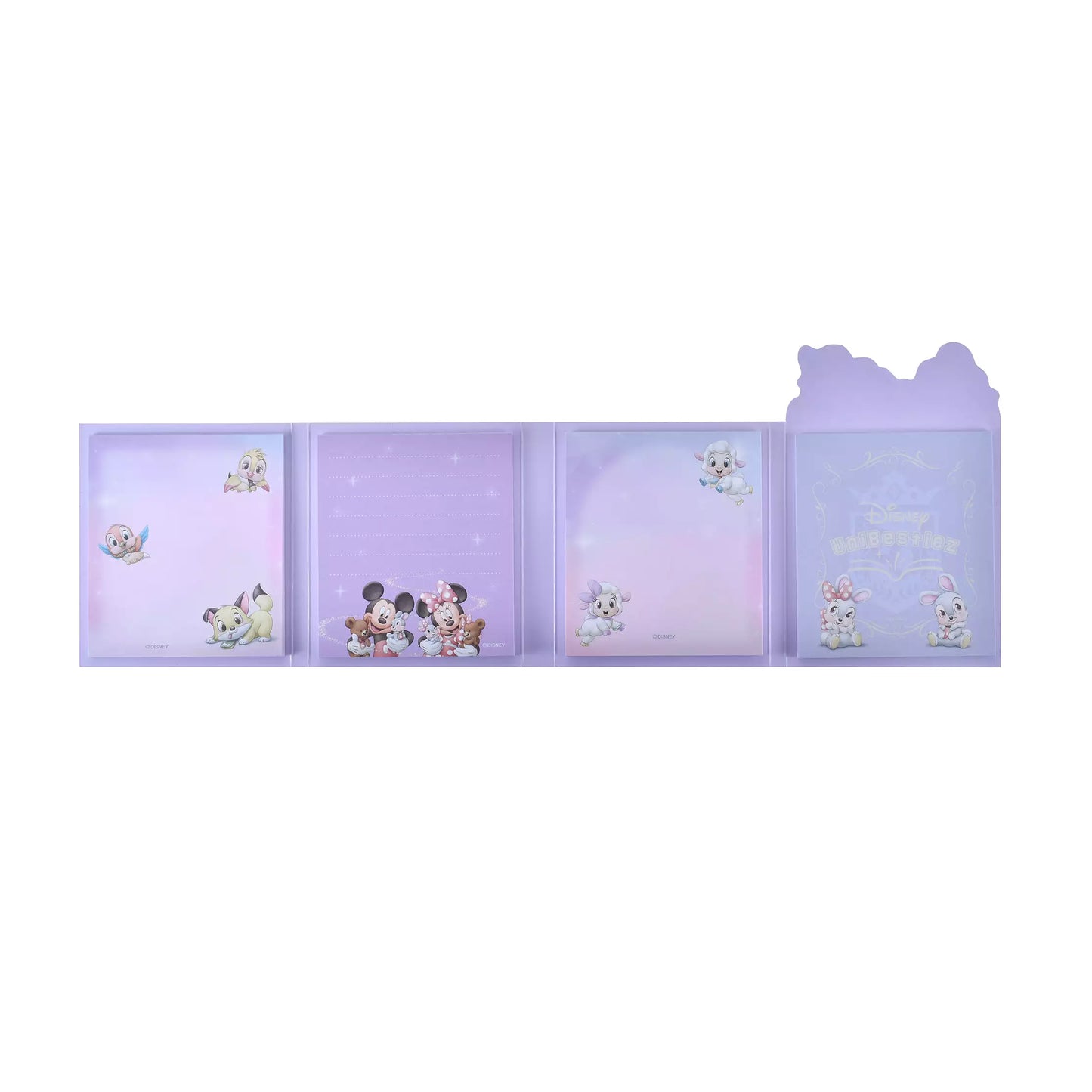 UniBestiez 摺疊便條本 Disney UniBestiez Flip Memo Pad