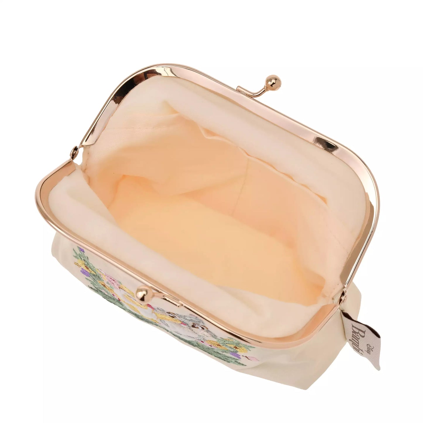 Miss Bunny & Thumper 口金小物包 Miss Bunny & Thumper Gamaguchi Pouch – Spring Romance