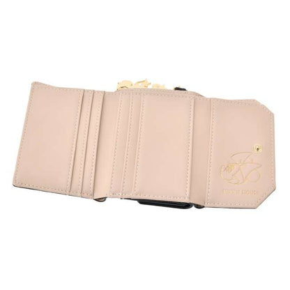 【JILL by JILL STUART】Minnie 水鑽蝴蝶結三摺銀包 New Lifestyle