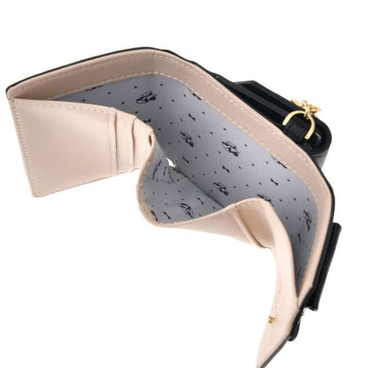 【JILL by JILL STUART】Minnie 水鑽蝴蝶結三摺銀包 New Lifestyle