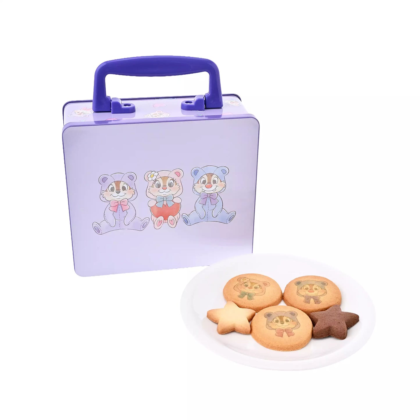 Chip & Dale & Clarice 曲奇禮盒（鐵罐）Chip & Dale & Clarice Cookie Assortment Tin