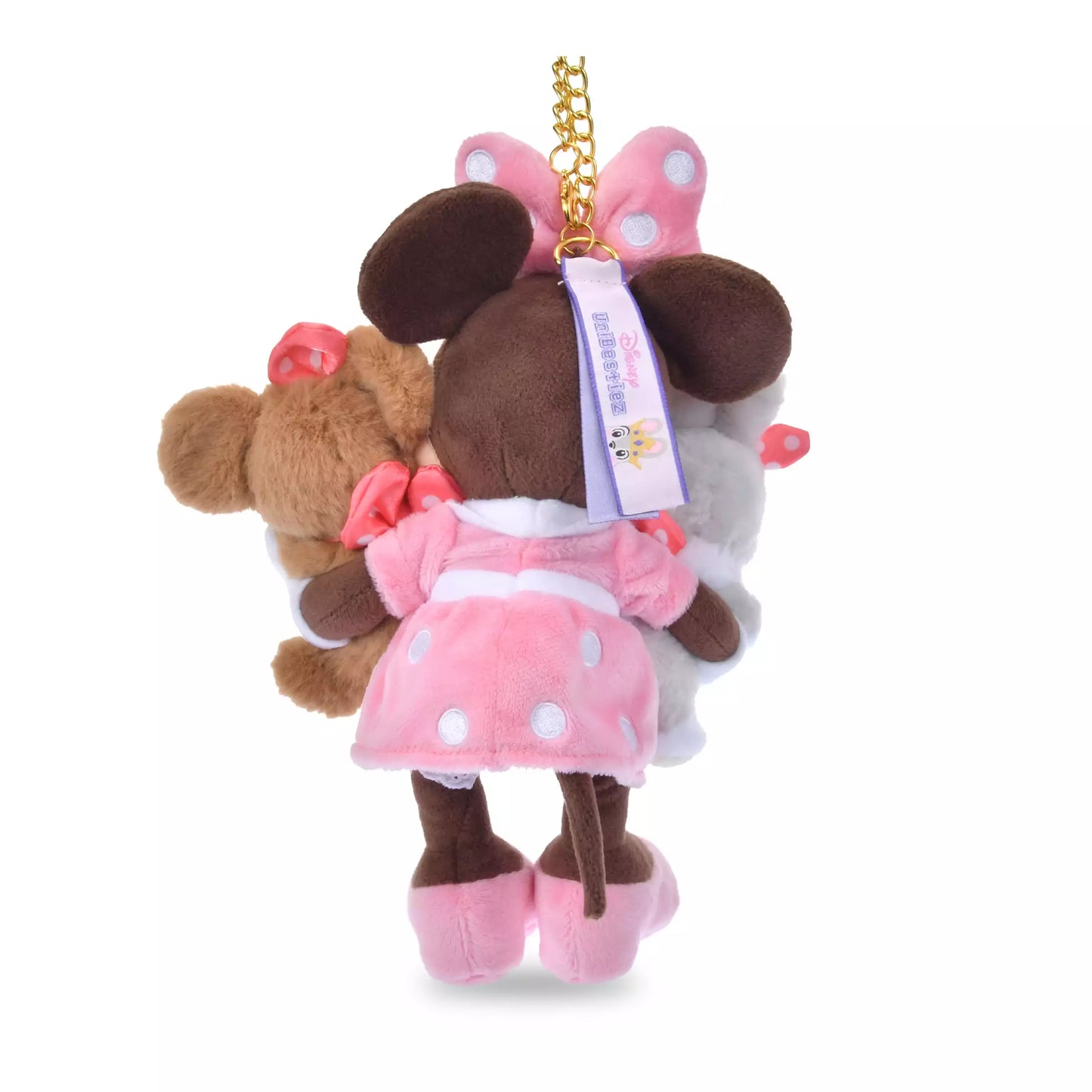 UniBestiez Ein Rabbit × Minnie × Pudding 公仔匙扣 UniBestiez Ein Rabbit, Minnie & Pudding Plush Keychain
