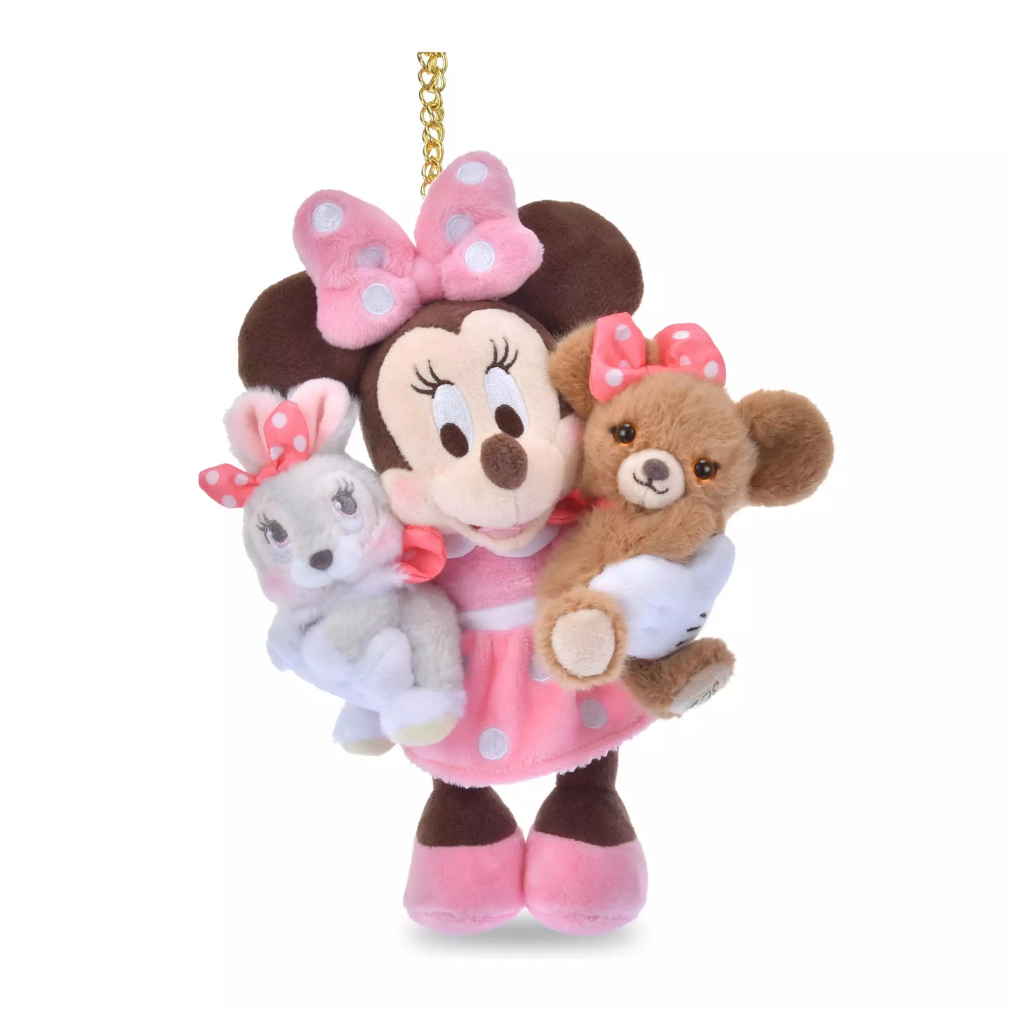 UniBestiez Ein Rabbit × Minnie × Pudding 公仔匙扣 UniBestiez Ein Rabbit, Minnie & Pudding Plush Keychain