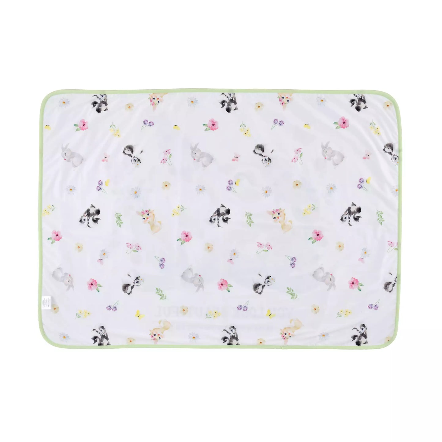 Bambi 雙面涼感紗布毛毯（附巾着）Bambi Gauze Cool Reversible Blanket Pouch Set – Spring Romance
