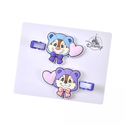 Chip & Dale 彩色前髮夾套裝 Chip & Dale Hair Clip Set