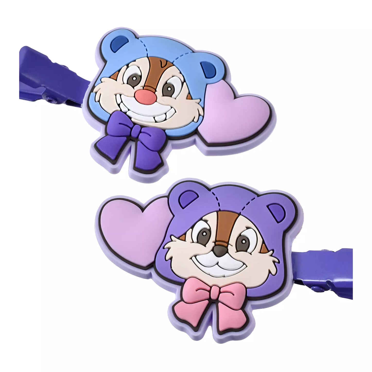 Chip & Dale 彩色前髮夾套裝 Chip & Dale Hair Clip Set