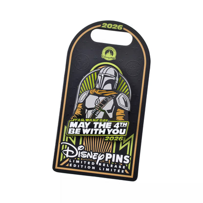 Star Wars Mandalorian May the 4th 2026 徽章 Mandalorian Helmet Pin “May the 4th 2026”