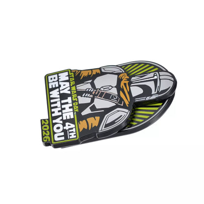 Star Wars Mandalorian May the 4th 2026 徽章 Mandalorian Helmet Pin “May the 4th 2026”
