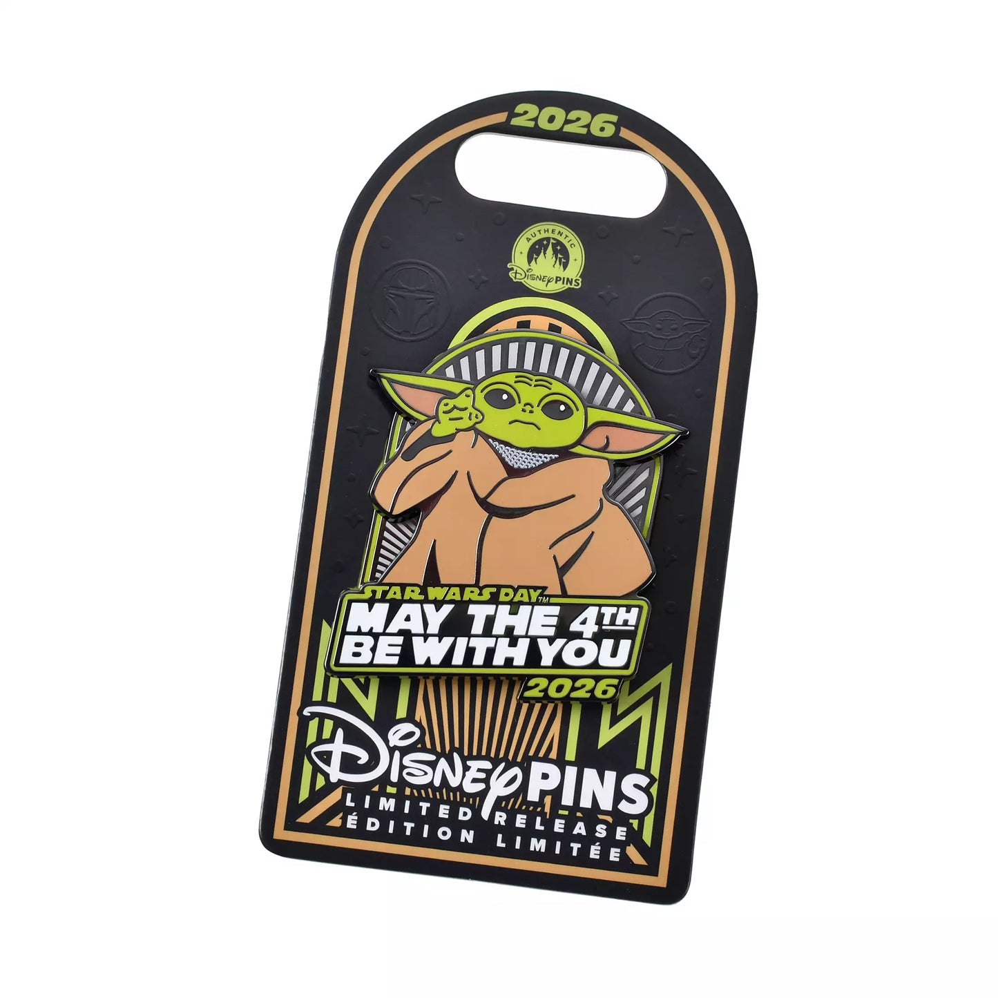 Star Wars Grogu May the 4th 2026 限定徽章 Grogu Pin “Star Wars Day May the 4th 2026”